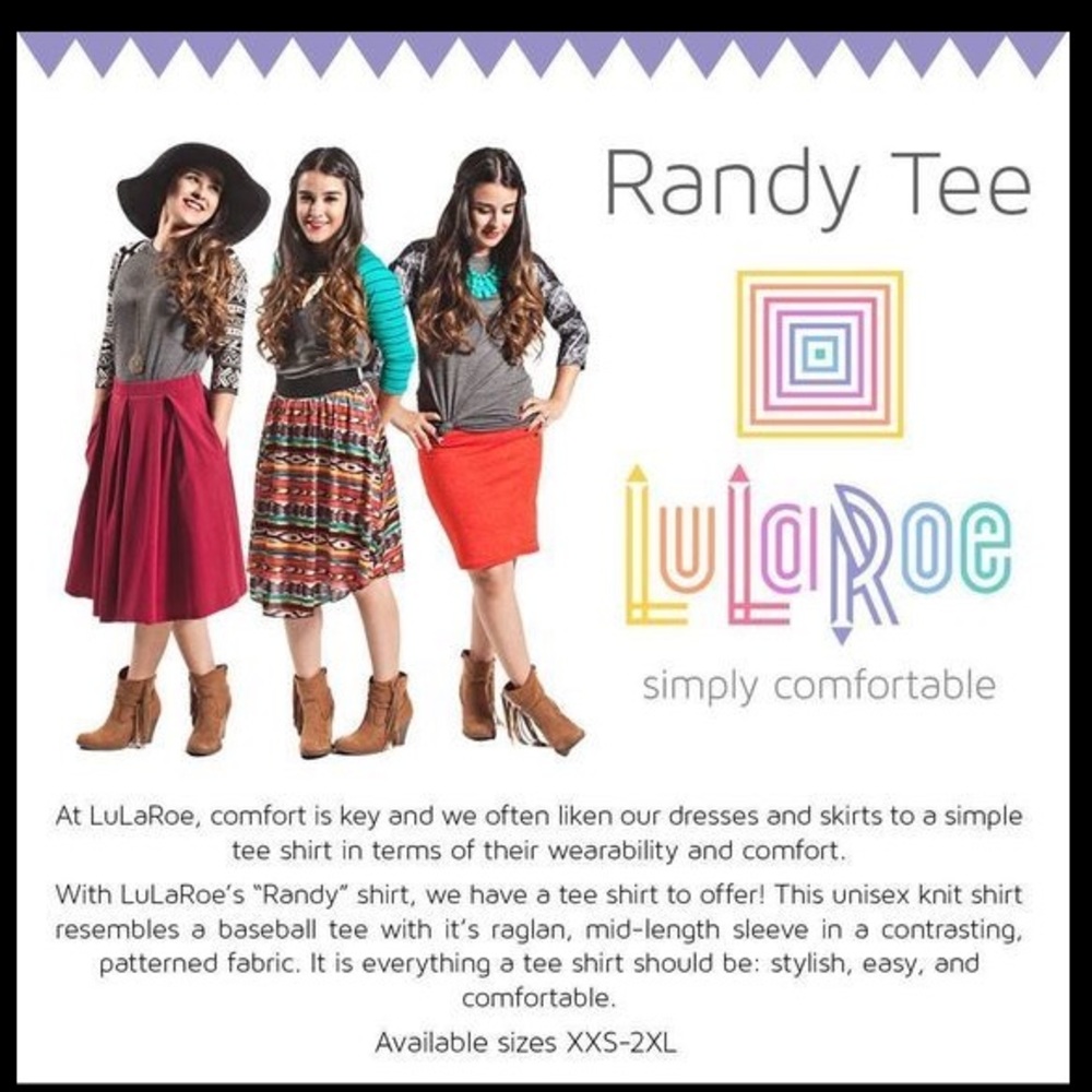 3X CLASSY CASUAL TEE by RANDY - Picture 5 of 7